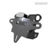 800Wx800H-1151620-3 R&G RACING kentekenhouder zwart