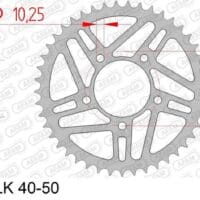 800Wx800H-1152739002-1 AFAM Standaard achtertandwiel staal - 520 - voor Marchesini / OZ velgen