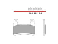 800Wx800H-1152982-1 BREMBO UPGRADE Z04 Remblokken - 107A48617 Gesinterd metaal