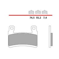 800Wx800H-1152982-1 BREMBO UPGRADE Z04 Remblokken - 107A48617 Gesinterd metaal