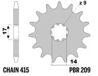 800Wx800H-1153253001-1 PBR Standaard voortandwiel staal - 415