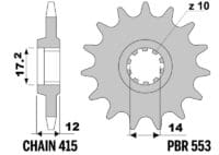 800Wx800H-1153260001-1 PBR Standaard voortandwiel staal - 415