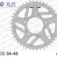 800Wx800H-1153380002-1 AFAM Standaard achtertandwiel aluminium - 520