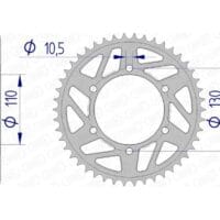 800Wx800H-1153394005-1 AFAM Standaard achtertandwiel aluminium - 520