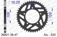 AFAM Standaard achtertandwiel aluminium - 520