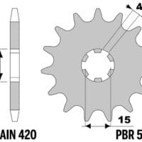 800Wx800H-1155488002-1 PBR Standaard voortandwiel staal - 420