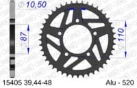 800Wx800H-1155554004-1 AFAM Standaard achtertandwiel aluminium - 520