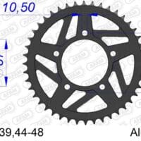 800Wx800H-1155554004-1 AFAM Standaard achtertandwiel aluminium - 520