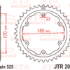 JT SPROCKETS Staal standaard achtertandwiel 2016 - 525
