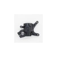 SHOWA WORKS Vorkbevestiging links – CNC – Zwart