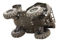 IRON BALTIC Complete skidplateset - Yamaha Grizzly 700 - kunststof