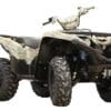 IRON BALTIC Complete skidplateset - Yamaha Grizzly 700 - kunststof