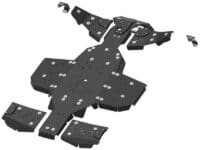800Wx800H-1157293-6 IRON BALTIC Complete skidplateset - Polaris Sportsman 1000 S - kunststof