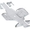 800Wx800H-1157296-1 IRON BALTIC complete skidplateset - Polaris Sportsman 450/570 - aluminium
