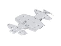800Wx800H-1157301-7 IRON BALTIC Complete skidplateset - Segway Snarler AT6 S - aluminium