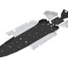 IRON BALTIC Complete skidplateset - Segway Villain SX10G - aluminium