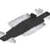 IRON BALTIC complete skidplateset - CFMOTO ZForce 950 Sport - aluminium