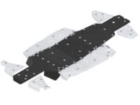 IRON BALTIC complete skidplateset - CFMOTO ZForce 950 Sport - aluminium
