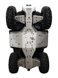 800Wx800H-1157312-2 IRON BALTIC Complete skidplateset - Segway Snarler AT5 S - aluminium