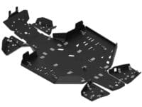 IRON BALTIC Complete skidplateset - Can-Am Outlander G3 MAX 850/1000 - kunststof