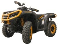 IRON BALTIC Complete skidplateset - Can-Am Outlander G3 850/1000 - kunststof