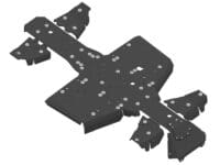 800Wx800H-1157330-8 IRON BALTIC complete skidplateset - Loncin X-Wolf 1000 - kunststof