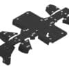 IRON BALTIC Complete skidplateset - Kawasaki 450 Brute Force - kunststof