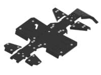 IRON BALTIC Complete skidplateset - Kawasaki 450 Brute Force - kunststof