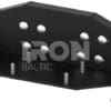 800Wx800H-1157346-1 IRON BALTIC frontale bevestigingskit Kymco MXU 700 - smal type