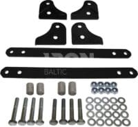 IRON BALTIC verhogingsset voor Segway Snarler AT6 - 2"