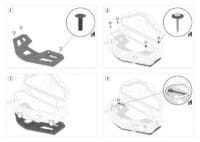 TESSERACT voorkoffer voor Kymco MXU 700