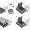 TESSERACT achterkoffer voor CFMOTO Cfmoto Uforce U10 PRO / CFMOTO Cfmoto Uforce U10XL PRO