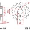 JT/JT Chain Kit 520X1R3 15/48 Standard - Standard Rear Sprocket