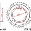 JT/JT Chain Kit 525Z3 16/43 Super-Reinforced - Standard Rear Sprocket