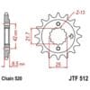 800Wx800H-3035185-4 JT/JT Chain Kit 520X1R3 15/46 Standard - Standard Rear Sprocket