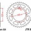 JT/JT Chain Kit 520X1R3 15/40 Standard - Standard Rear Sprocket