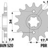 800Wx800H-3036701-3 JT/PBR Chain Kit 520X1R3 13/48 Standard - Standard Rear Sprocket