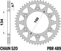 800Wx800H-3037019-2 JT/PBR Chain Kit 520X1R3 14/42 Standard - Standard Rear Sprocket