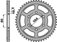 800Wx800H-3037200-2 JT/PBR Chain Kit 525Z3 17/39 Super-Reinforced - Standard Rear Sprocket