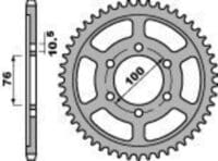 800Wx800H-3037760-2 JT/PBR Chain Kit 530Z3 15/45 Super-Reinforced - Standard Rear Sprocket