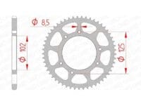 AFAM Chain Kit 420R1 11/59 Standard - Standard Rear Sprocket