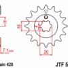 800Wx800H-3042440-5 JT Chain Kit 428HDR 14/50 Reinforced - Standard Rear Sprocket