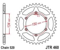 800Wx800H-3042441-2 JT Chain Kit 520X1R 13/50 Reinforced - Self-Cleaning Rear Sprocket
