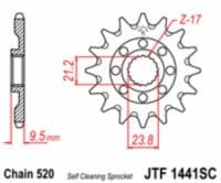 800Wx800H-3042479-5 JT Chain Kit 520HDS 14/50 Super-Reinforced - Ultra-Light Self-Cleaning Rear Sprocket
