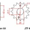 800Wx800H-3042491-5 JT Chain Kit 520X1R 14/43 Reinforced - Standard Rear Sprocket