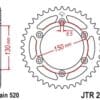 800Wx800H-3042520-2 JT Chain Kit 520X1R 14/50 Reinforced - Standard Rear Sprocket