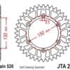 JT Chain Kit 520HDS 13/50 Super-Reinforced - Ultra-Light Self-Cleaning Rear Sprocket