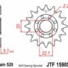 JT Chain Kit 520HDS 13/50 Super-Reinforced - Ultra-Light Self-Cleaning Rear Sprocket