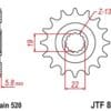 800Wx800H-3042600-5 JT Chain Kit 520X1R 13/50 Reinforced - Standard Rear Sprocket