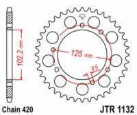 800Wx800H-3042664-2 JT Chain Kit 420HDR 12/53 Reinforced - Standard Rear Sprocket